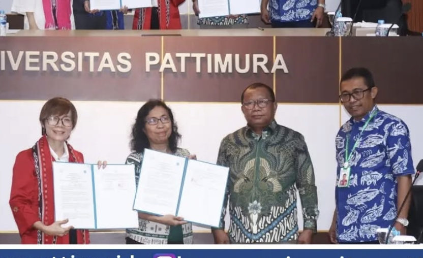 Universitas Pattimura dan Yayasan Samudera Indonesia Timur menandatangani Memorandum of Understanding (MoU)