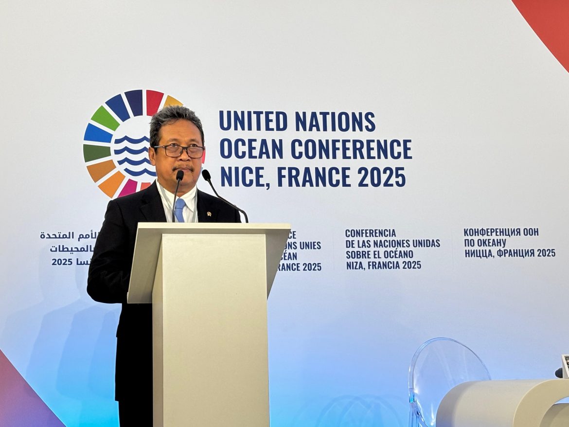 Indonesia Tegaskan Komitmen Kelola Laut Berkelanjutan di UNOC Ke-3