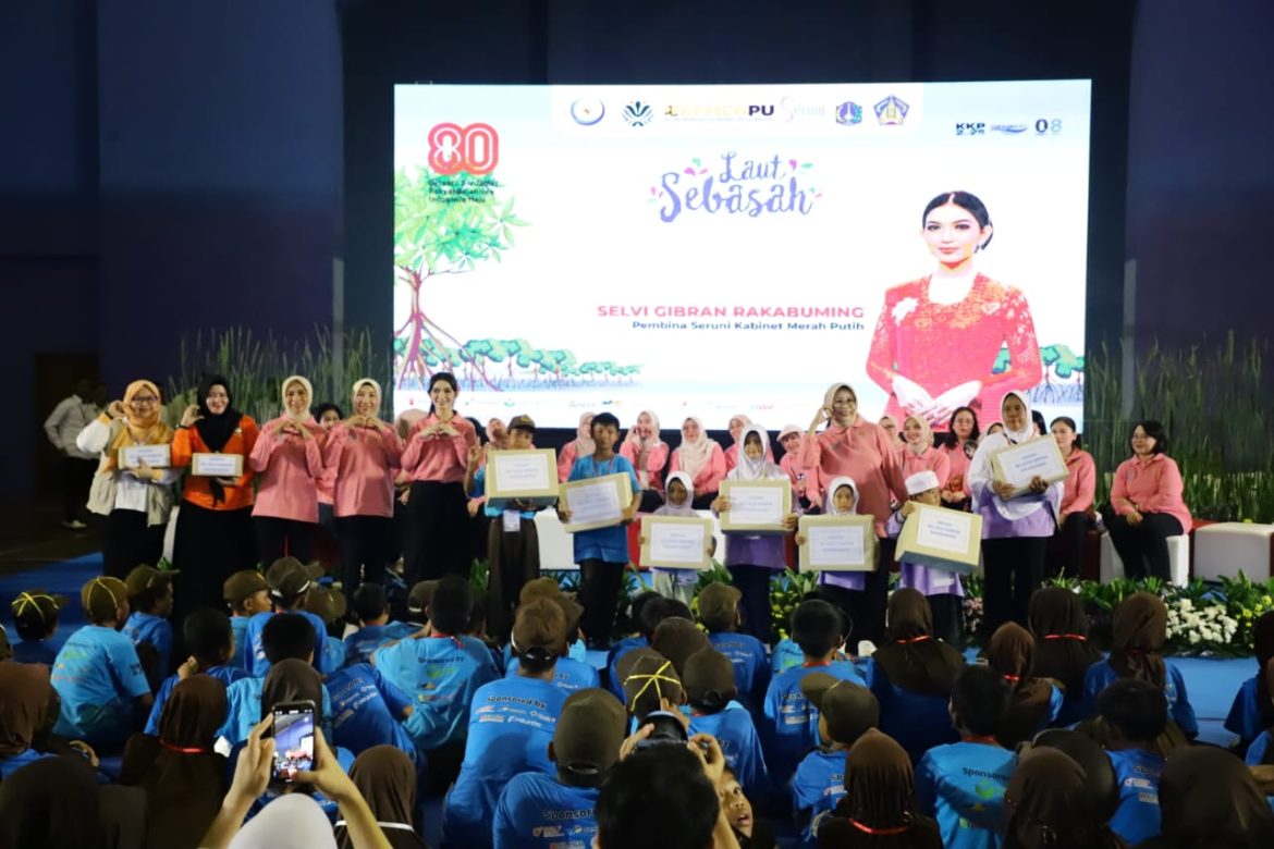 KKP Edukasi Laut Sehat Bebas Sampah ke Ratusan Anak Sekolah di Jakarta Utara