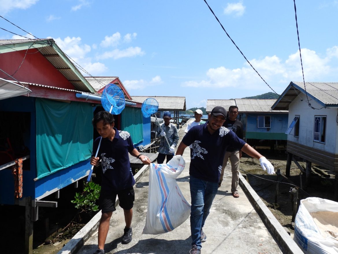 KKP Gelar Aksi Laut Sehat Bebas Sampah di Pulau Terluar Kepri