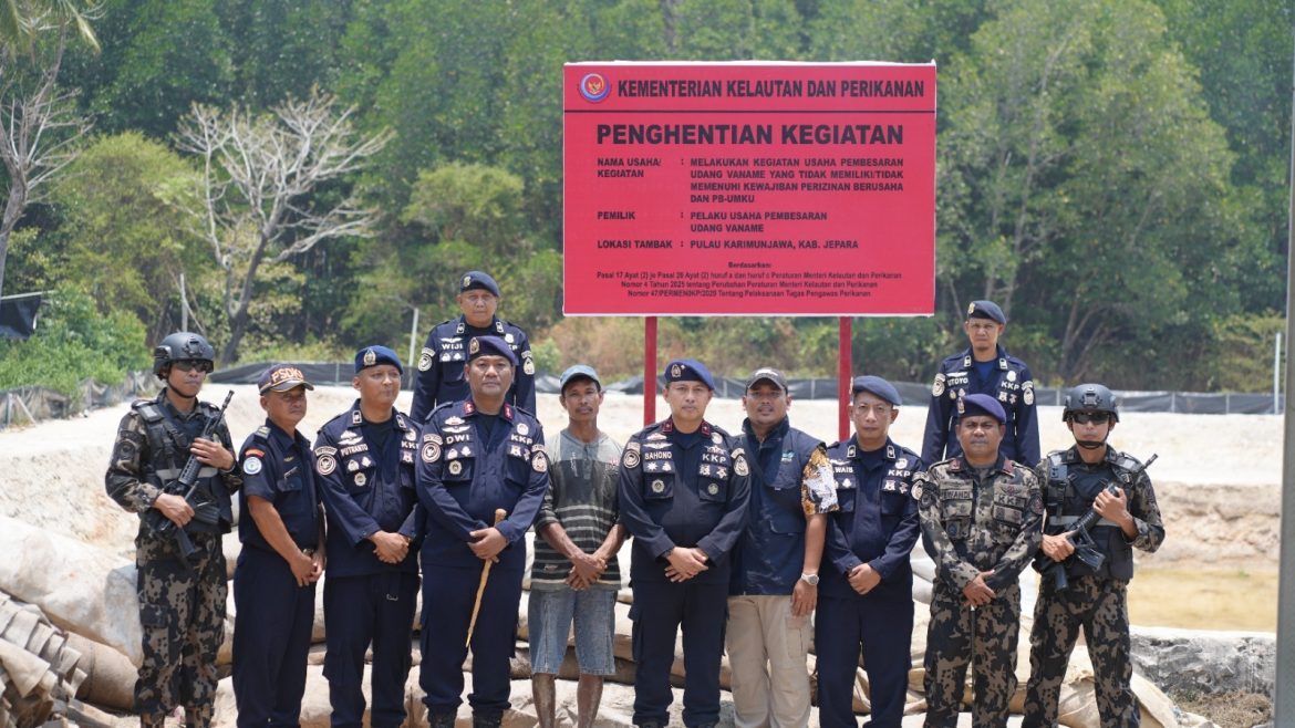 KKP Perketat Pengawasan Tambak Udang di Karimunjawa, Dua Lokasi Disegel